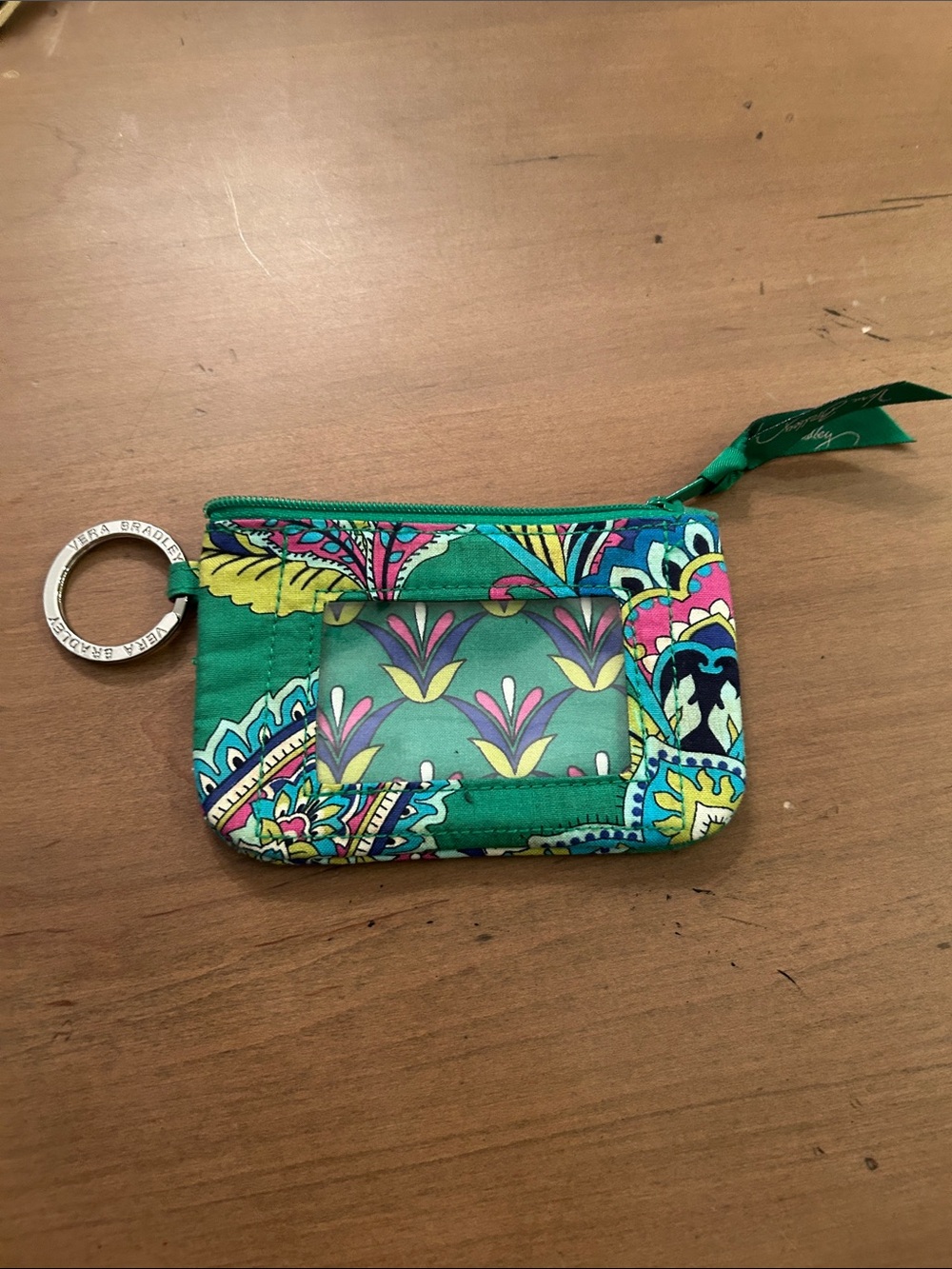 Vera Bradley ID Zip pouch